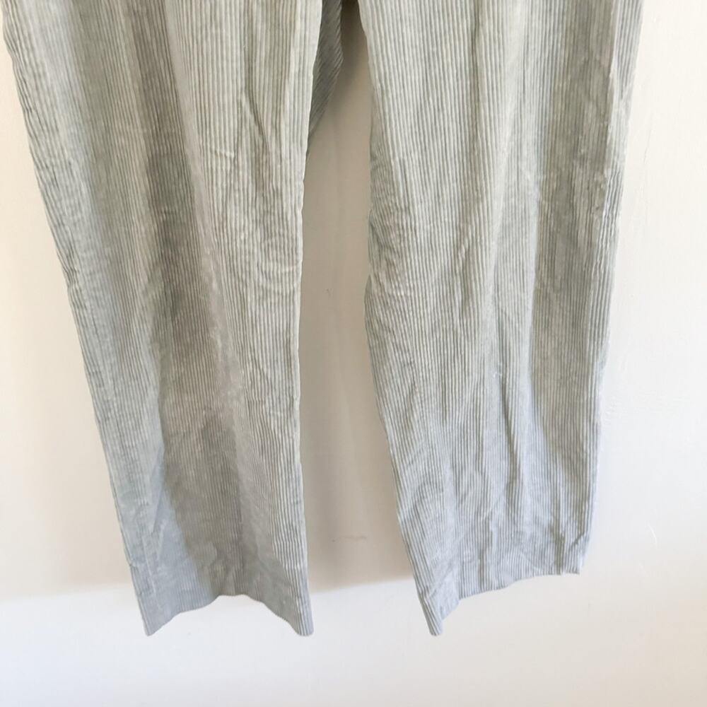 Maxmara Weekend Blue Corduroy Straight Trouser Pants US 6 - Picture 3 of 6